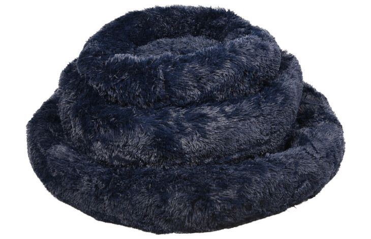 Flamingo Mand Krems Rond Donkerblauw