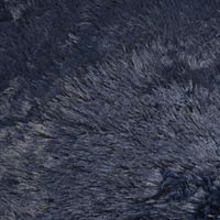 Flamingo Mand Krems Rond Donkerblauw