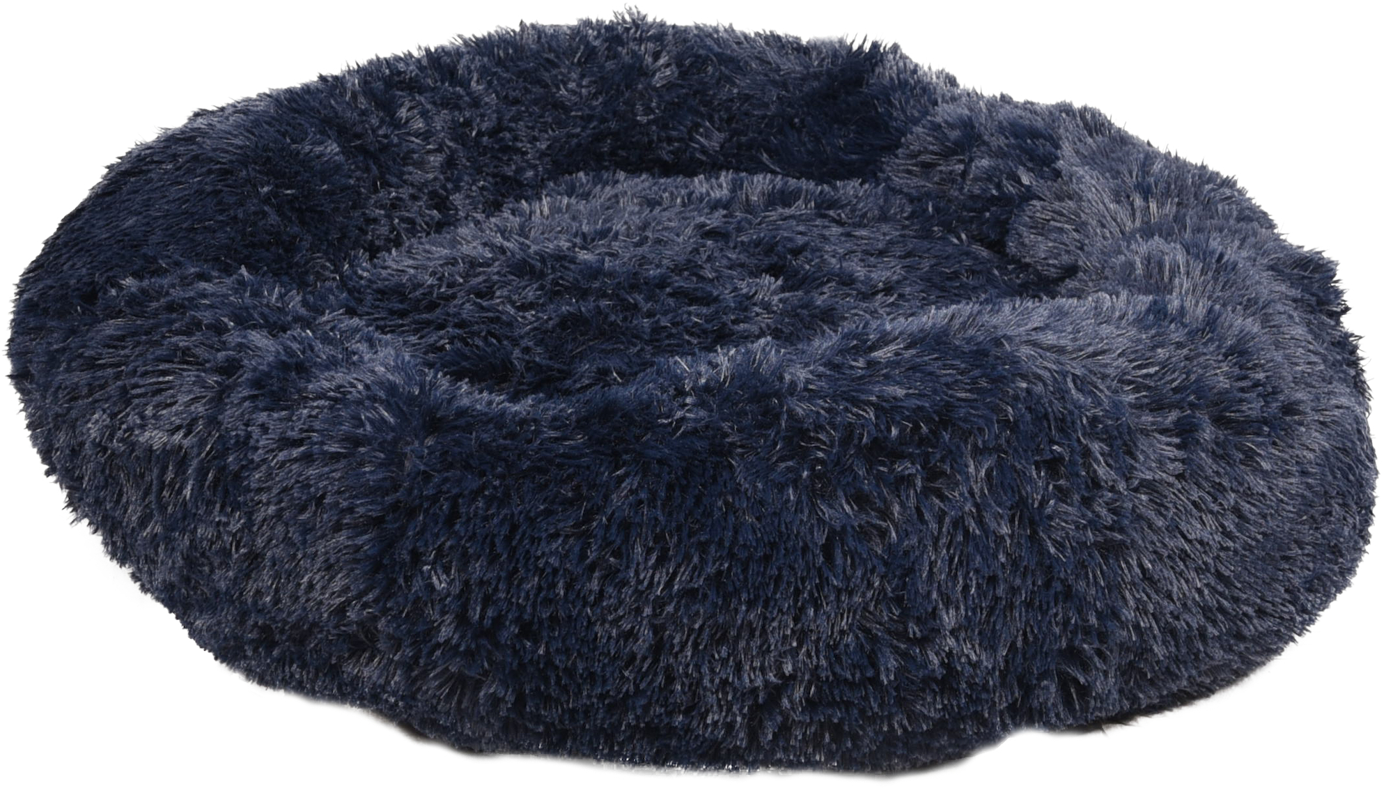 Flamingo Mand Krems Rond Donkerblauw