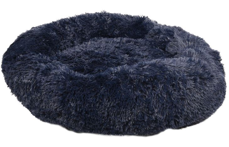 Flamingo Mand Krems Rond Donkerblauw