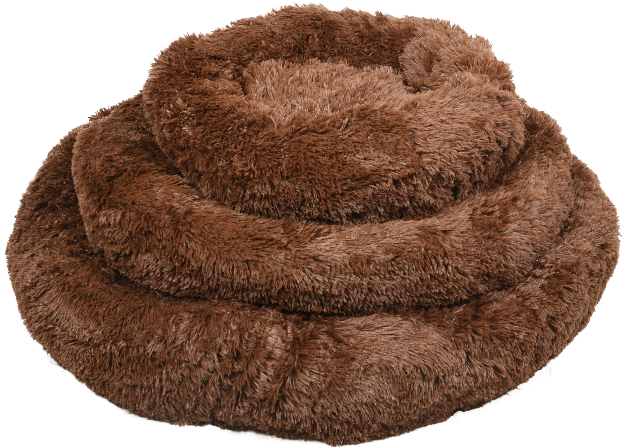 Flamingo Mand Krems Rond Bruin