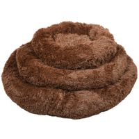 Flamingo Mand Krems Rond Bruin