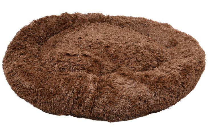 Flamingo Mand Krems Rond Bruin