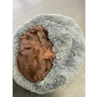 Flamingo Basket Krems Round Light grey