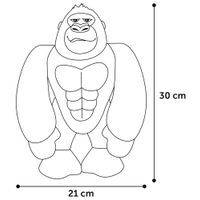 Flamingo Speelgoed Kiga Gorilla Donkerbruin