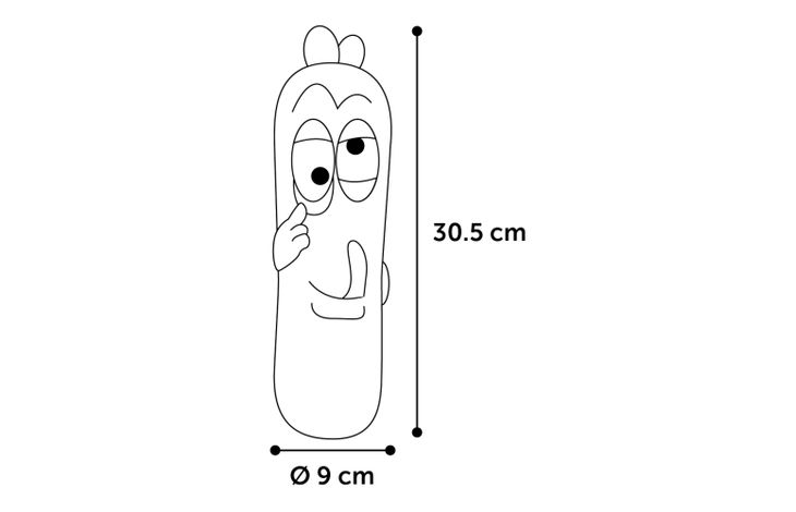 Flamingo Giocattolo Tipsy Salsiccia Arancio