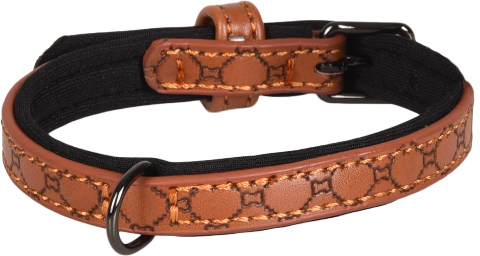 Flamingo Halsband met neopreen Patti Bruin