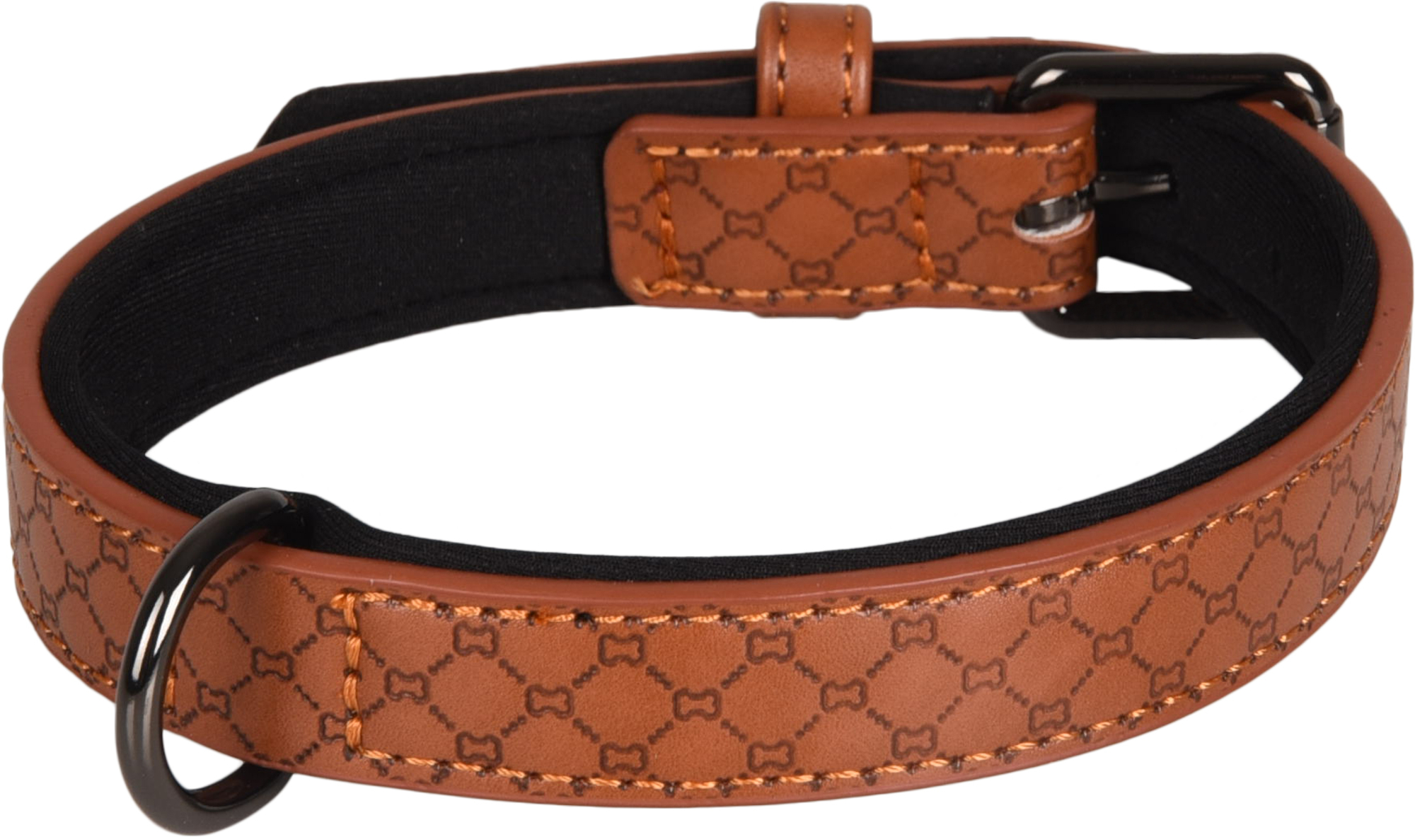 Flamingo Halsband met neopreen Patti Bruin