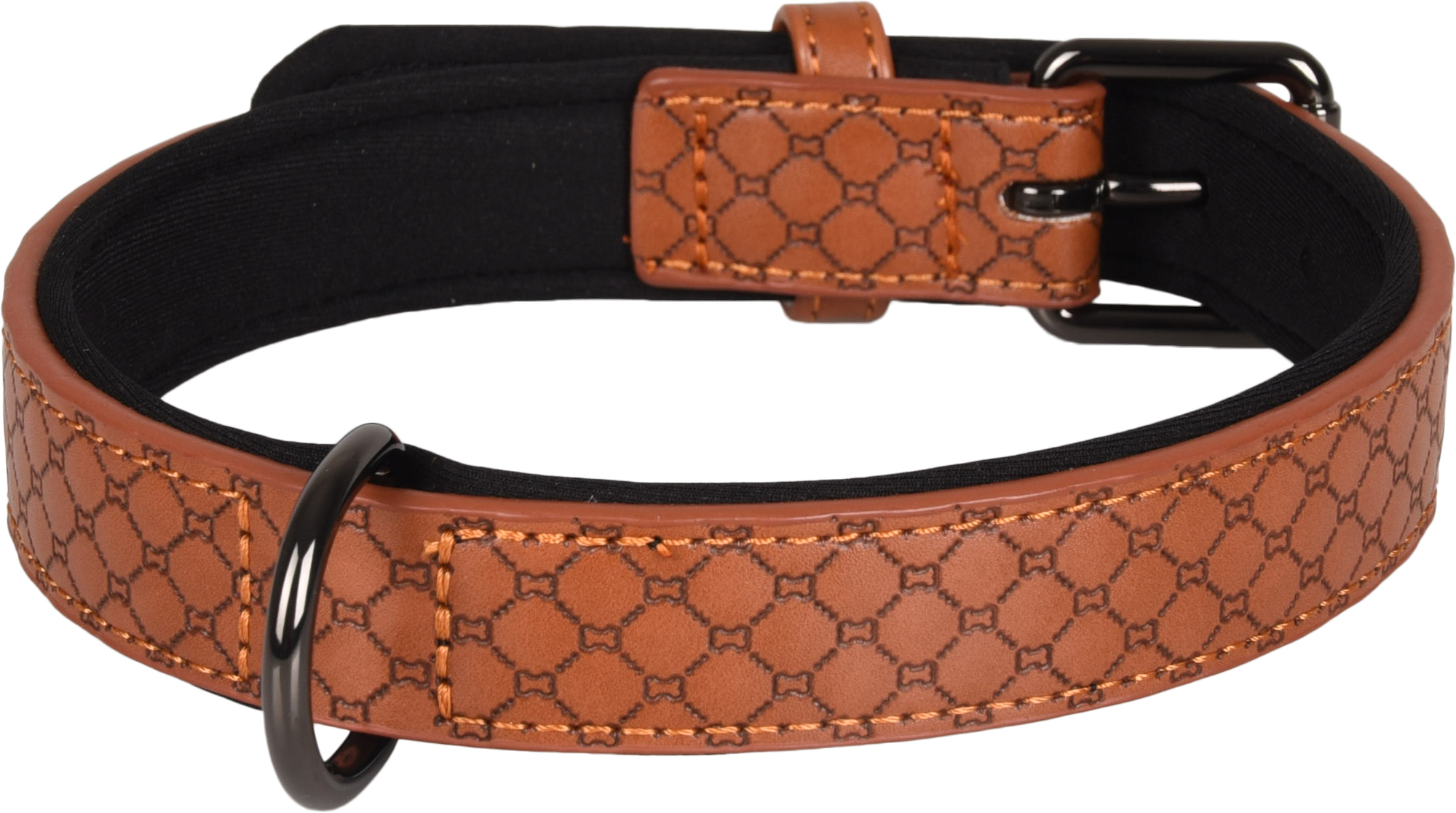 Flamingo Halsband met neopreen Patti Bruin