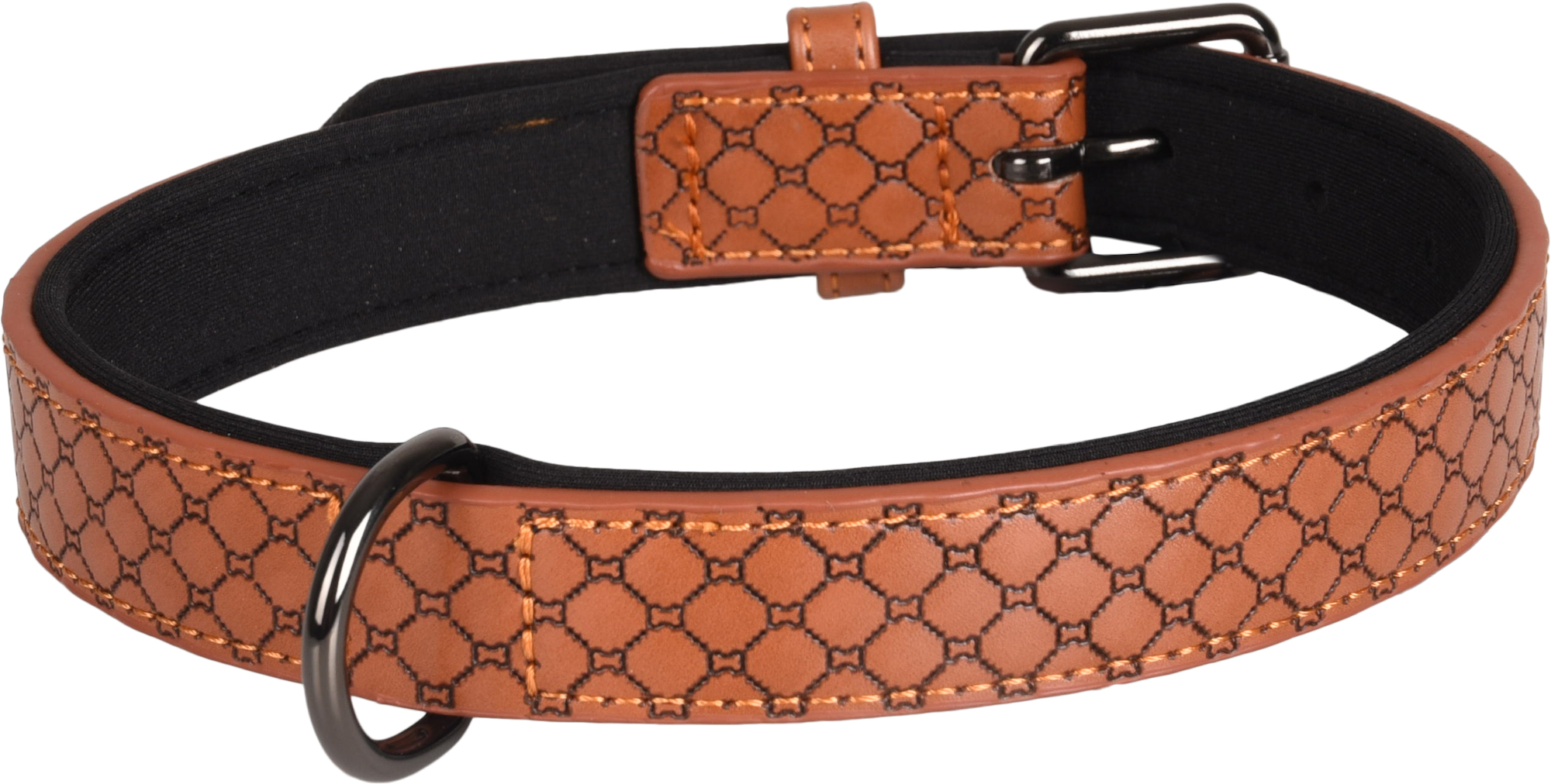 Flamingo Halsband met neopreen Patti Bruin