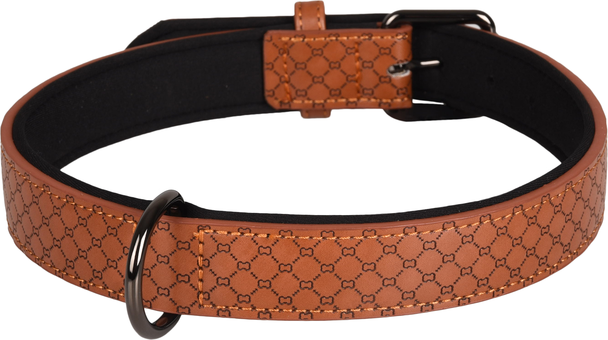 Flamingo Halsband met neopreen Patti Bruin