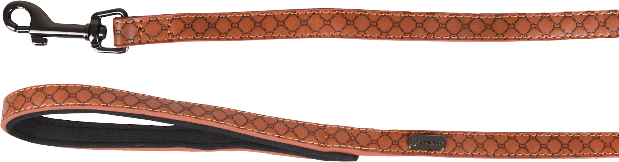 Flamingo Leash With neoprene Patti Brown