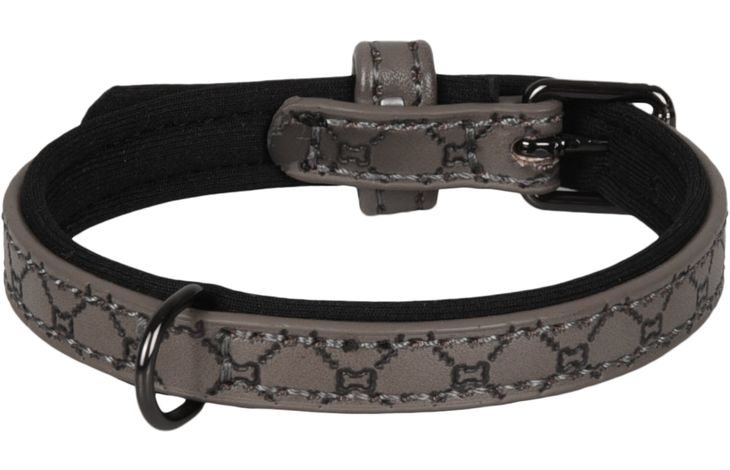 Flamingo Collar With neoprene Patti Grey