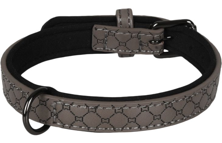 Flamingo Collar With neoprene Patti Grey