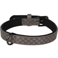 Flamingo Halsband met neopreen Patti Grijs