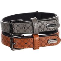 Flamingo Halsband met neopreen Patti Grijs