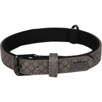 Flamingo Halsband met neopreen Patti Grijs