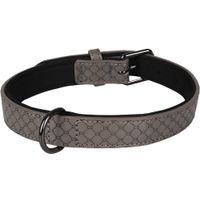 Flamingo Halsband met neopreen Patti Grijs