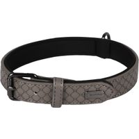 Flamingo Halsband met neopreen Patti Grijs