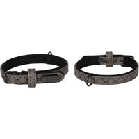 Flamingo Halsband met neopreen Patti Grijs