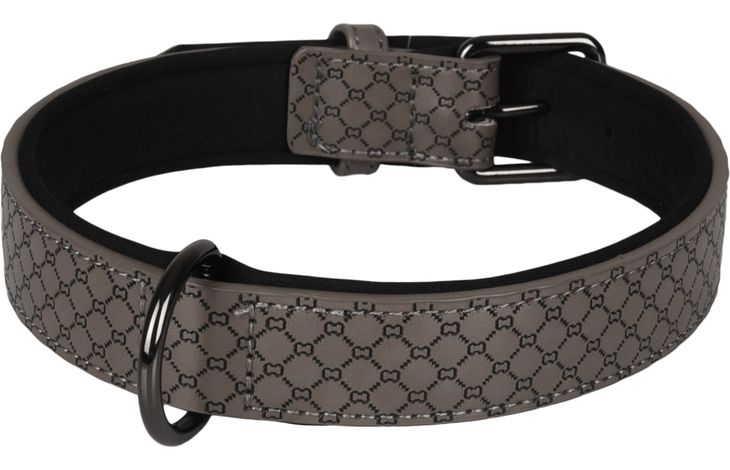 Flamingo Collar With neoprene Patti Grey