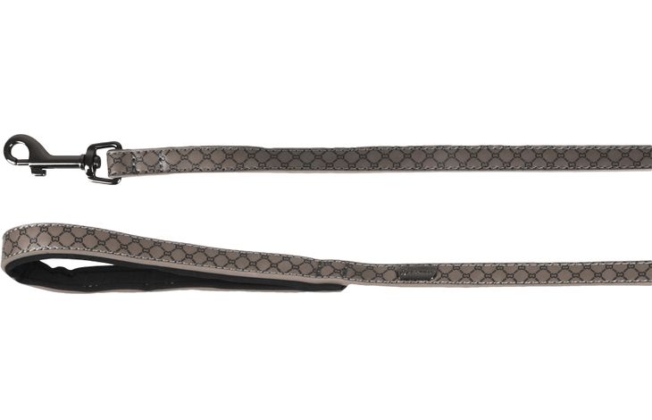 Flamingo Leash With neoprene Patti Grey