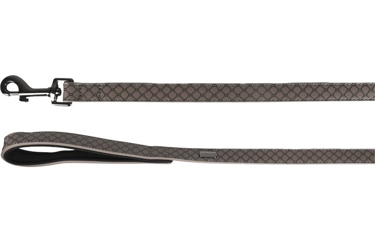 Flamingo Leash With neoprene Patti Grey