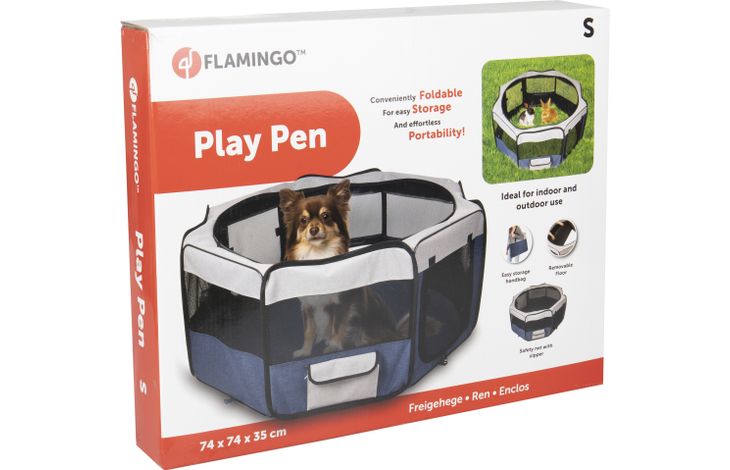 Flamingo Ren Flavio Blauw