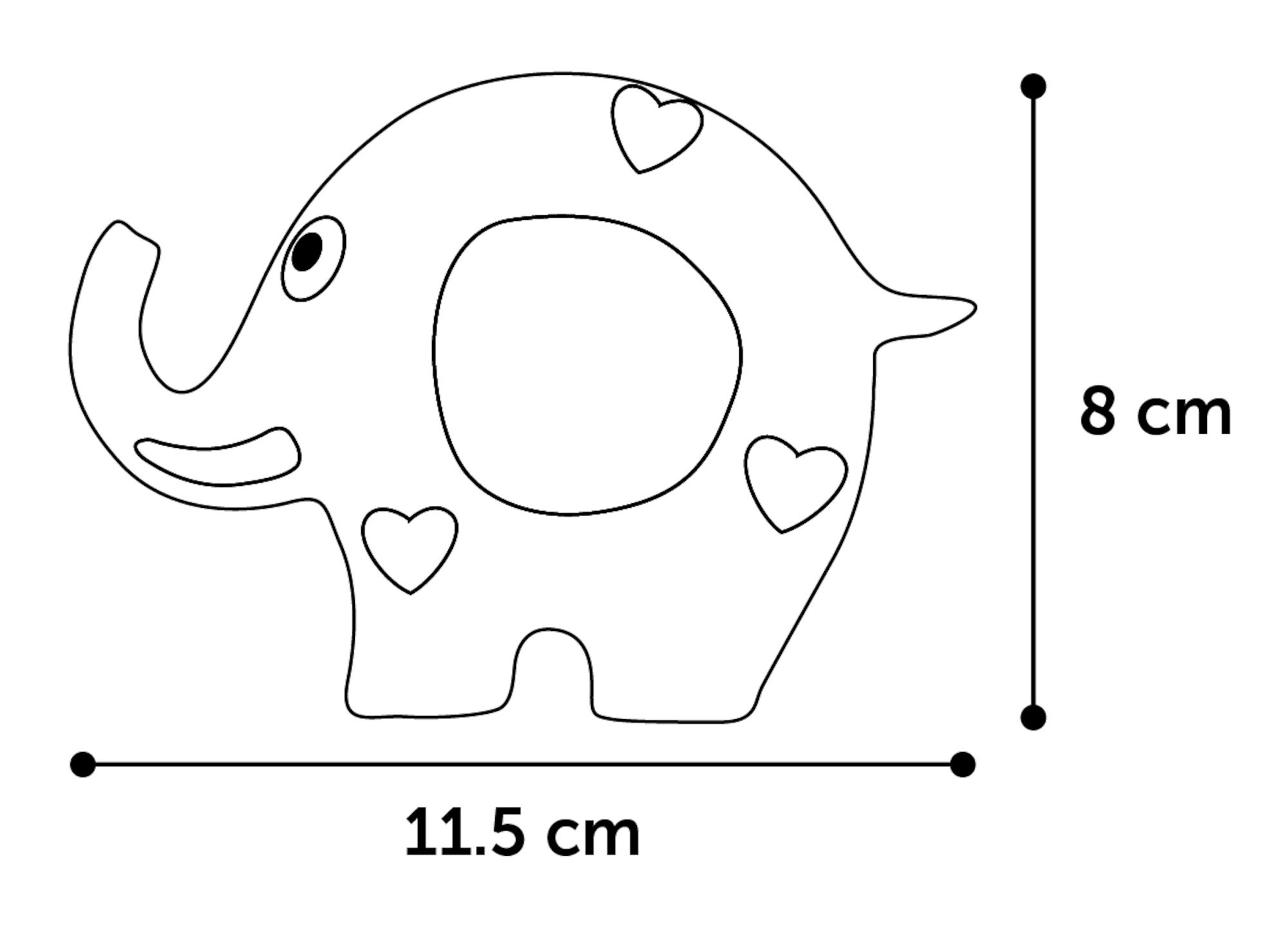 Flamingo Speelgoed Diero Giraf & Olifant & Dinosaurus Meerdere kleuren