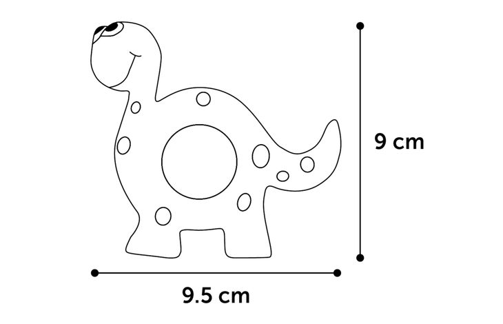 Flamingo Speelgoed Diero Giraf Olifant Dinosaurus Meerdere uitvoeringen