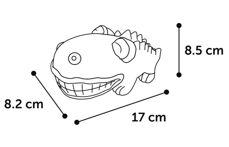 Flamingo Jouet Dundee Hippopotame & Crocodile Plusieurs couleurs