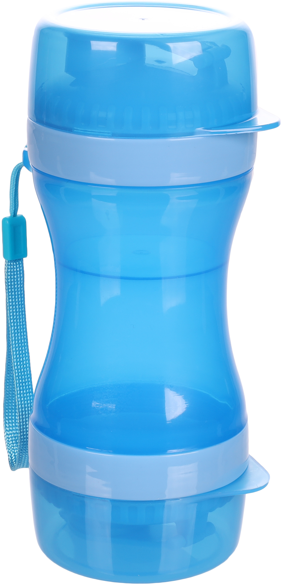 Flamingo Taza de viaje Bassie Azul