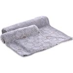Blanket Marva Rectangle Grey