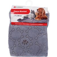 Flamingo Blanket Marva Rectangle Grey