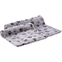 Flamingo Blanket Pablo Rectangle Grey