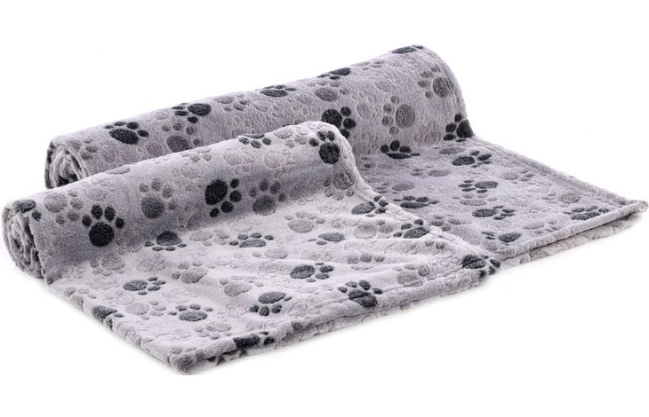 Flamingo Blanket Pablo Rectangle Grey