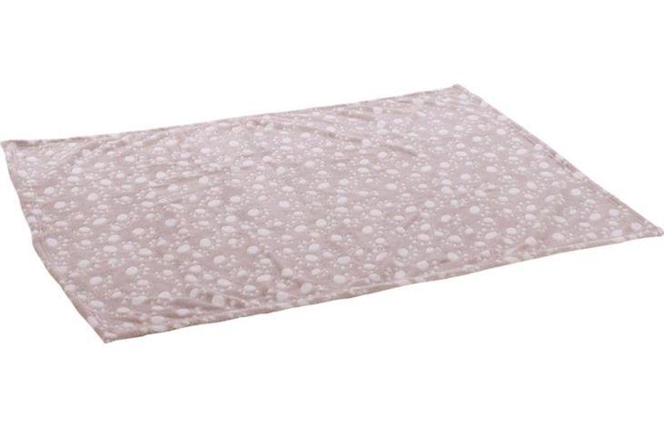 Flamingo Couverture Dario Rectangle Beige
