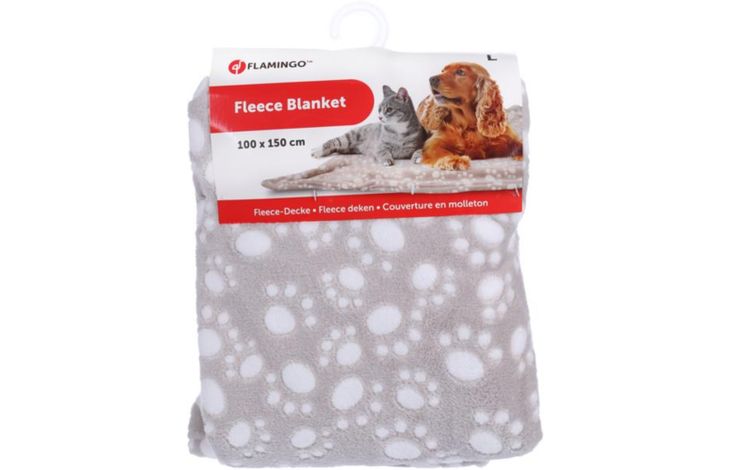 Flamingo Couverture Dario Rectangle Beige