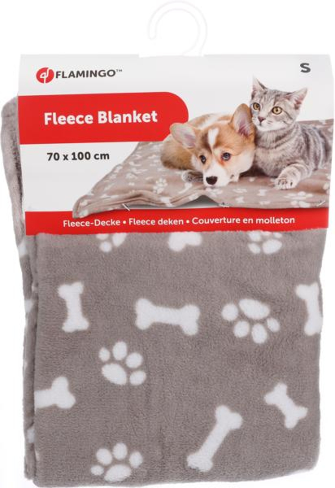 Flamingo Blanket Zuma Rectangle Beige