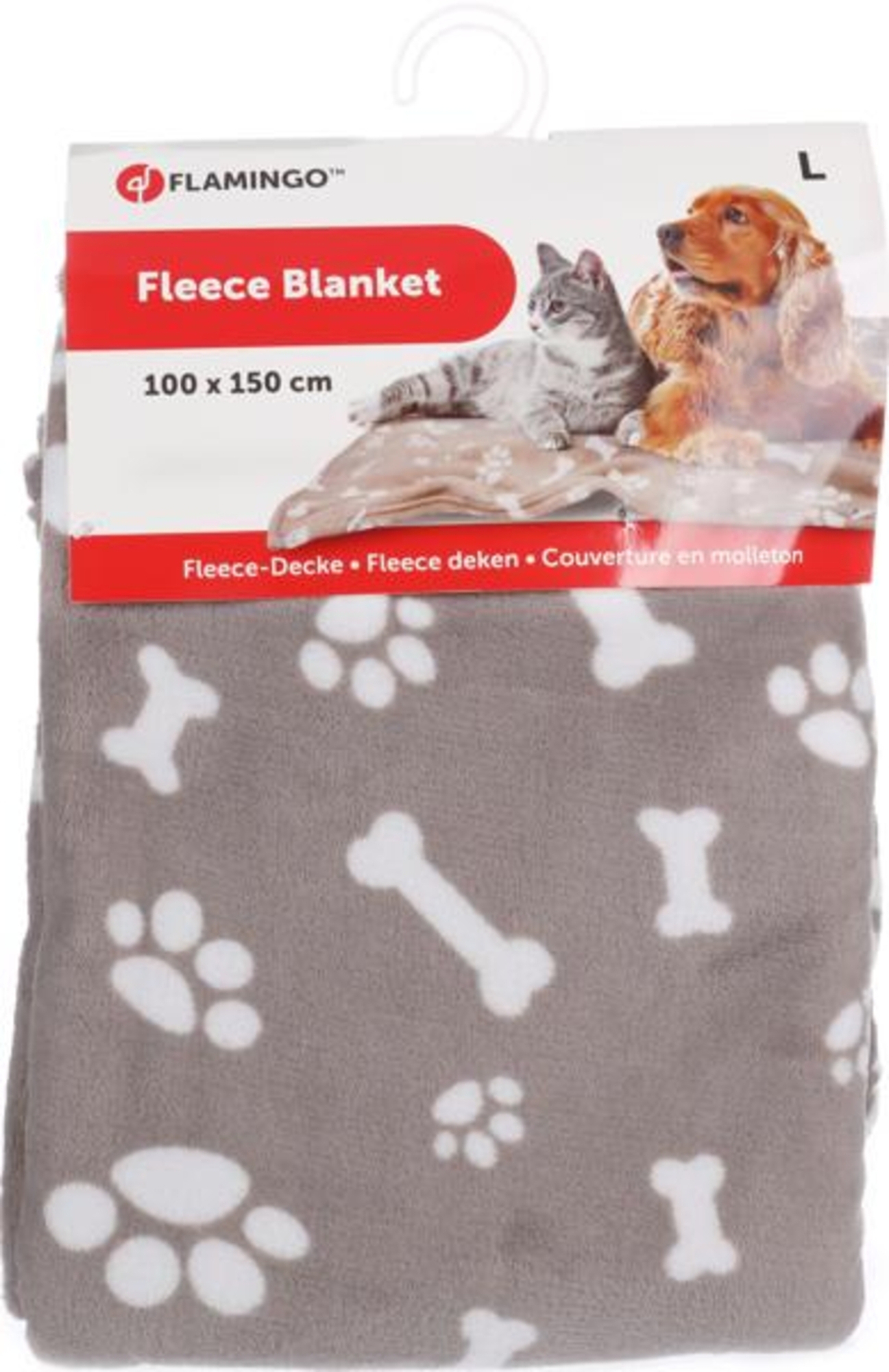 Flamingo Blanket Zuma Rectangle Beige