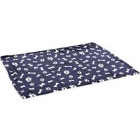 Flamingo Blanket Zuma Rectangle Dark blue