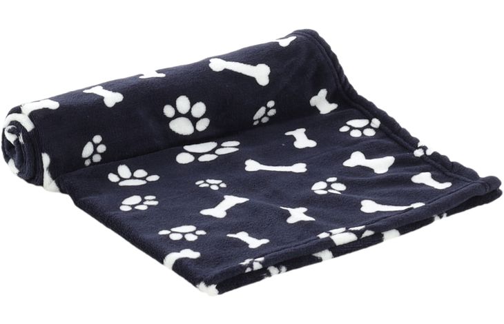 Flamingo Blanket Zuma Rectangle Dark blue