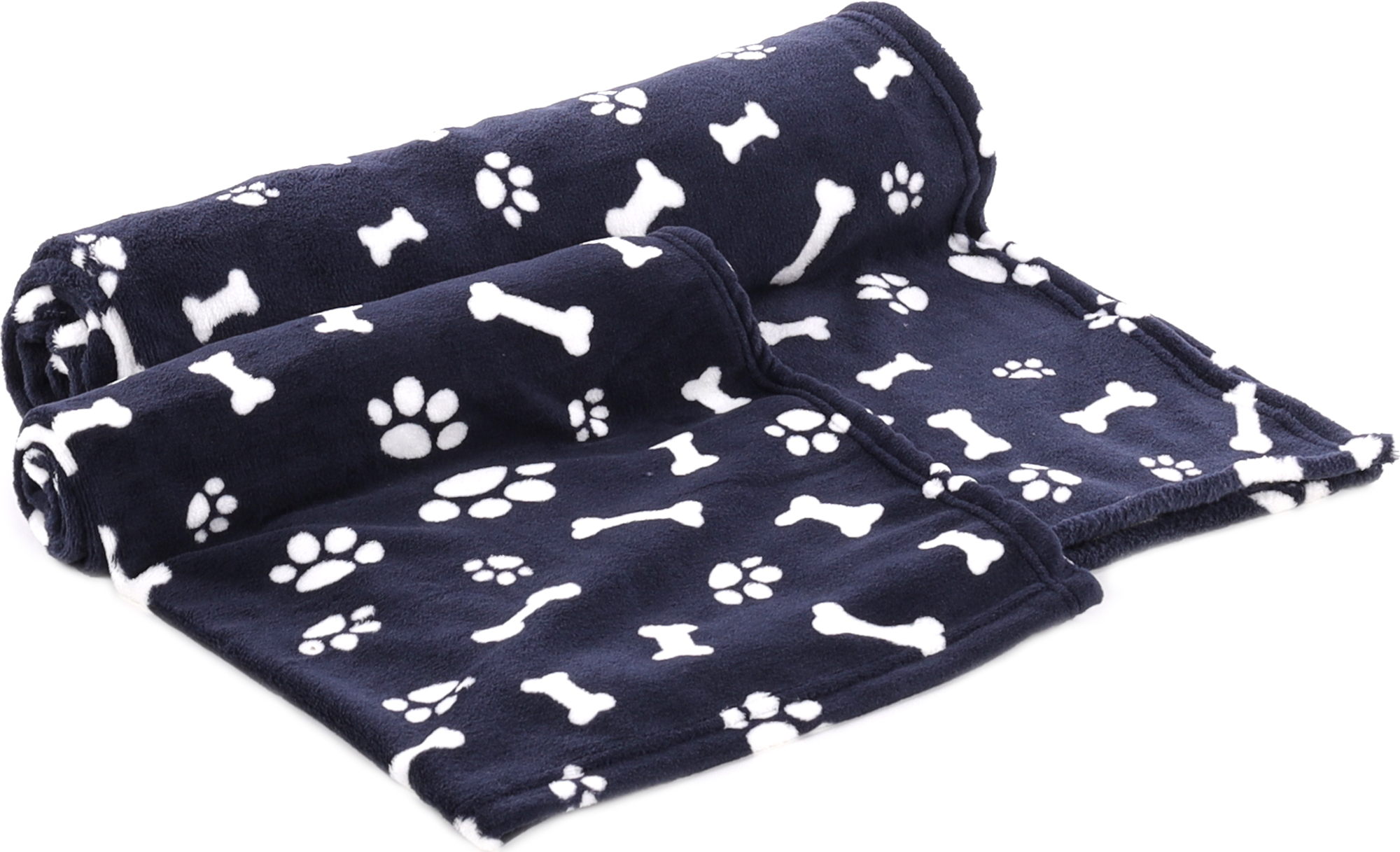 Flamingo Blanket Zuma Rectangle Dark blue