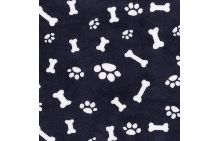 Flamingo Blanket Zuma Rectangle Dark blue