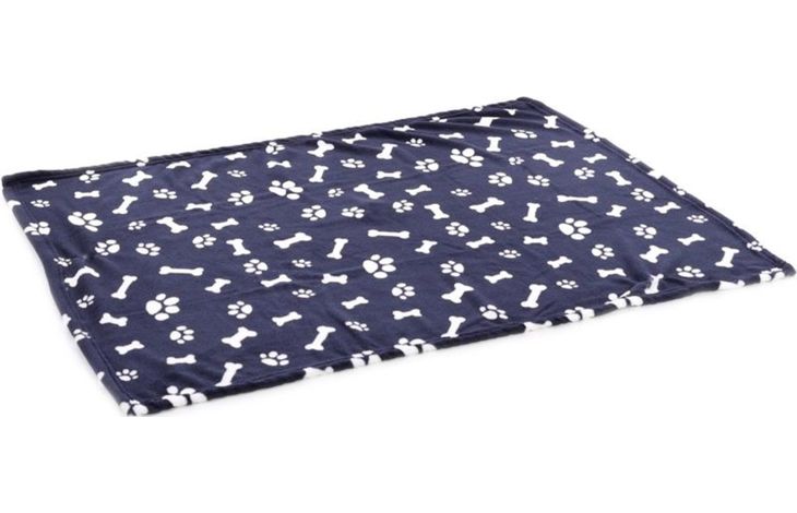 Flamingo Blanket Zuma Rectangle Dark blue