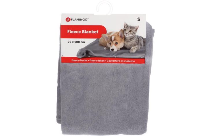 Flamingo Blanket Nardo Rectangle Light grey