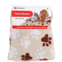 Flamingo Blanket Esma Rectangle Beige