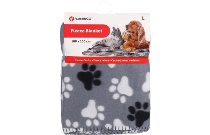 Flamingo Blanket Esma Rectangle Grey