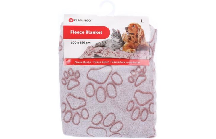 Flamingo Blanket Lalia Rectangle Antique pink