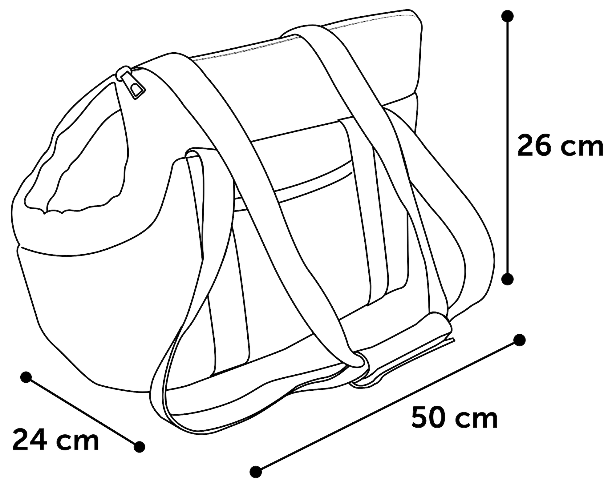 Flamingo Carrying bag Danira Grey